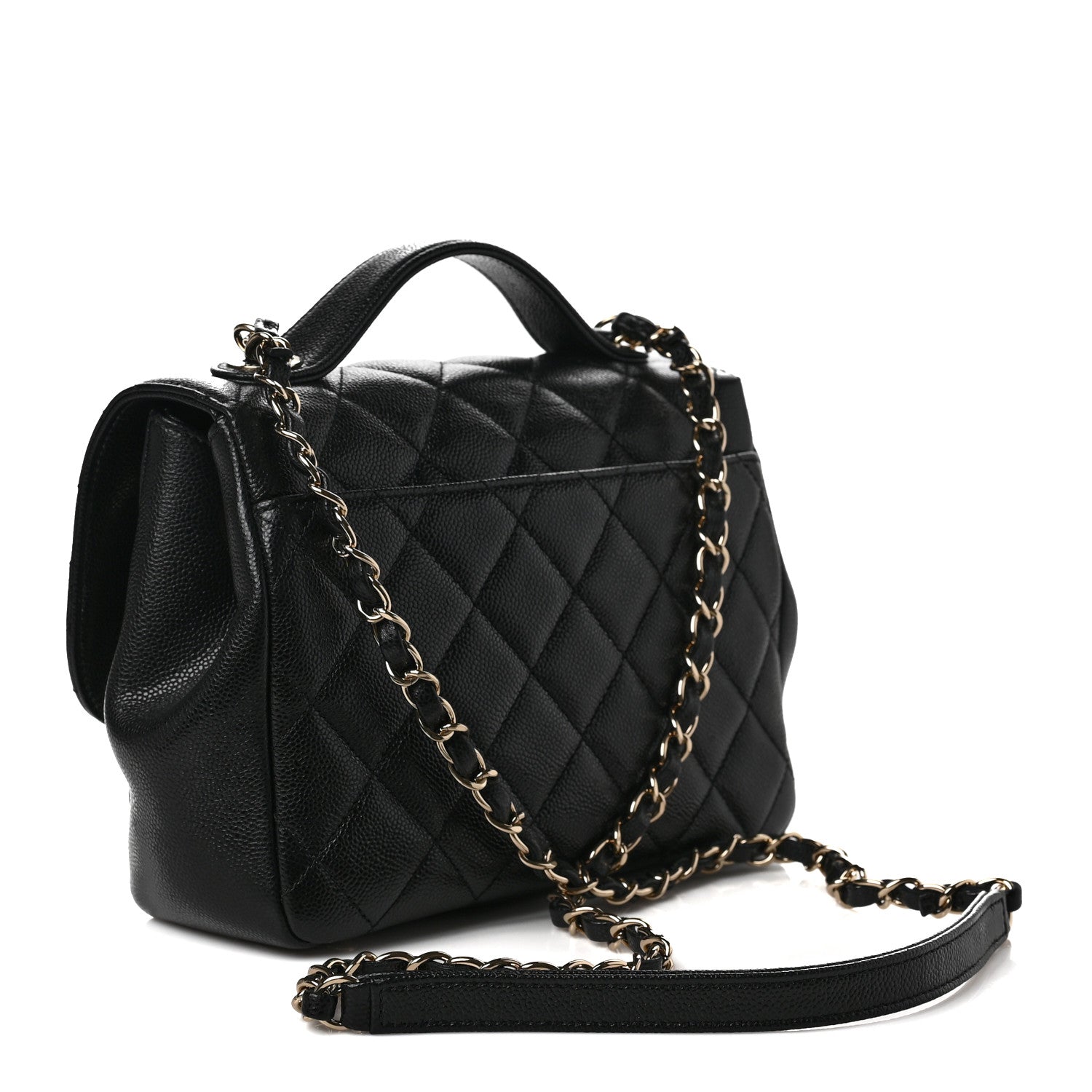 Chanel Caviar Quilted Medium Business Affinity Flap Black 3 of 9