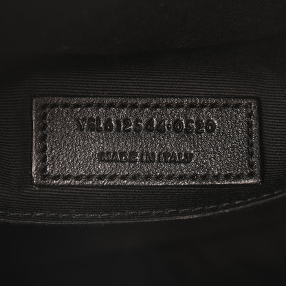 Saint Laurent Calfskin Matelasse Monogram Lou Camera Bag Dark Beige 7 of 10