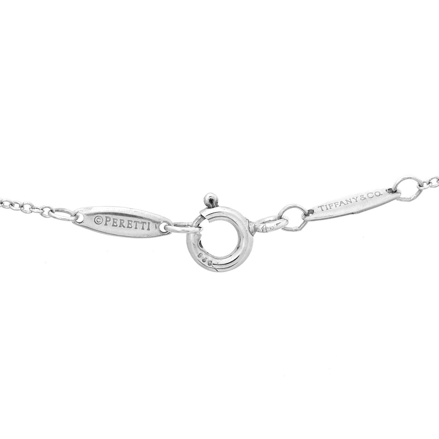 Sterling Silver Elsa Peretti Cross Pendant Necklace
