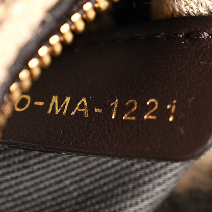 Christian Dior Canvas Medium Mizza Embroidered Lady D-Lite Beige Multicolor 7 of 11