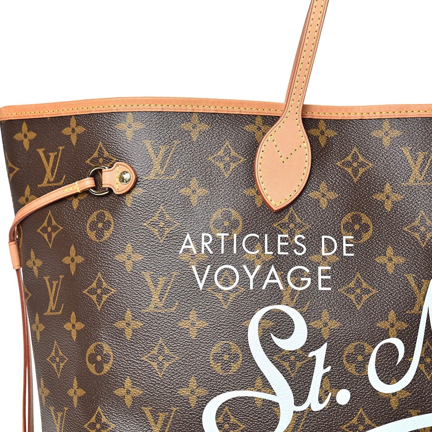 Monogram Saint Moritz Neverfull GM