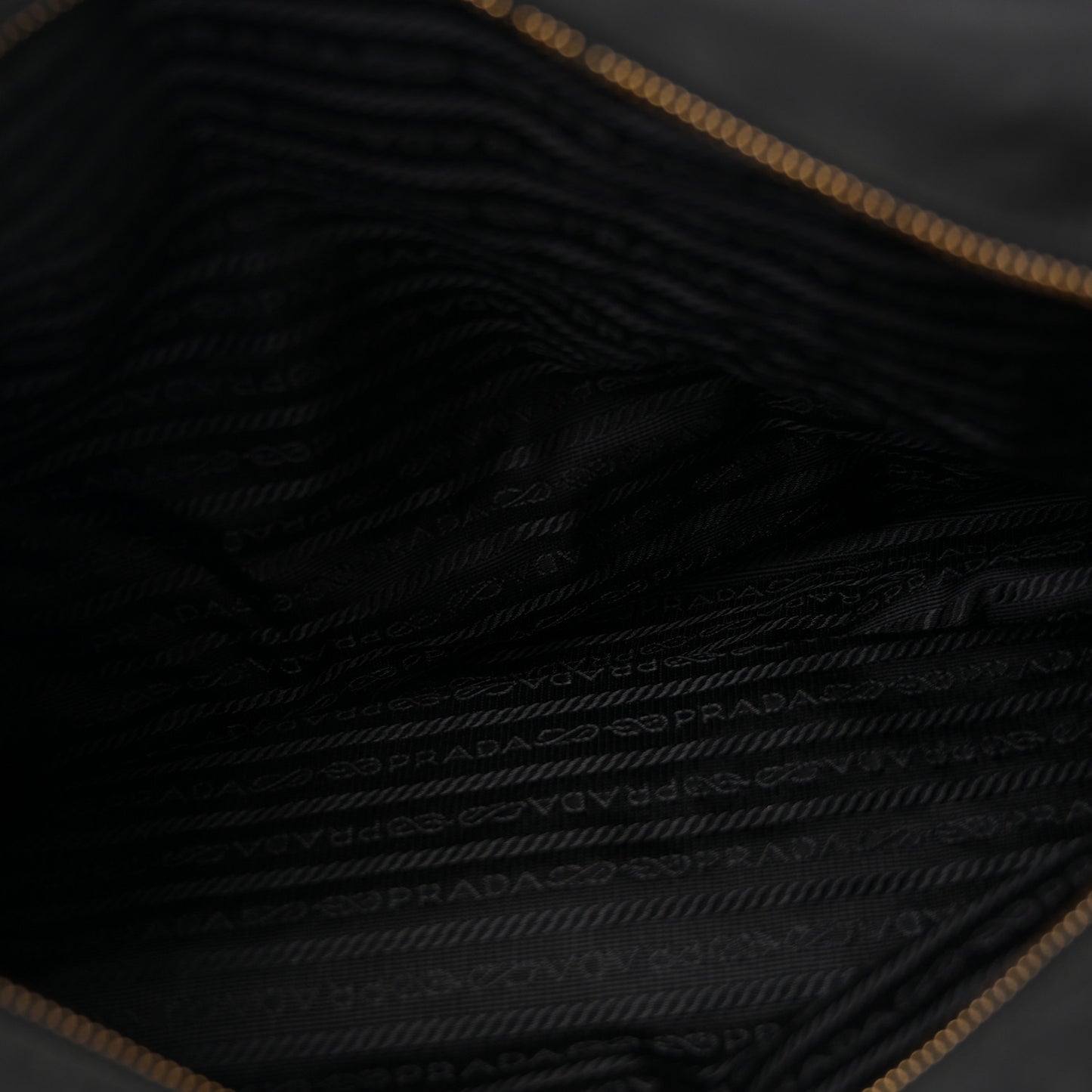 Nylon Tessuto Impuntu Quilted Tote Black