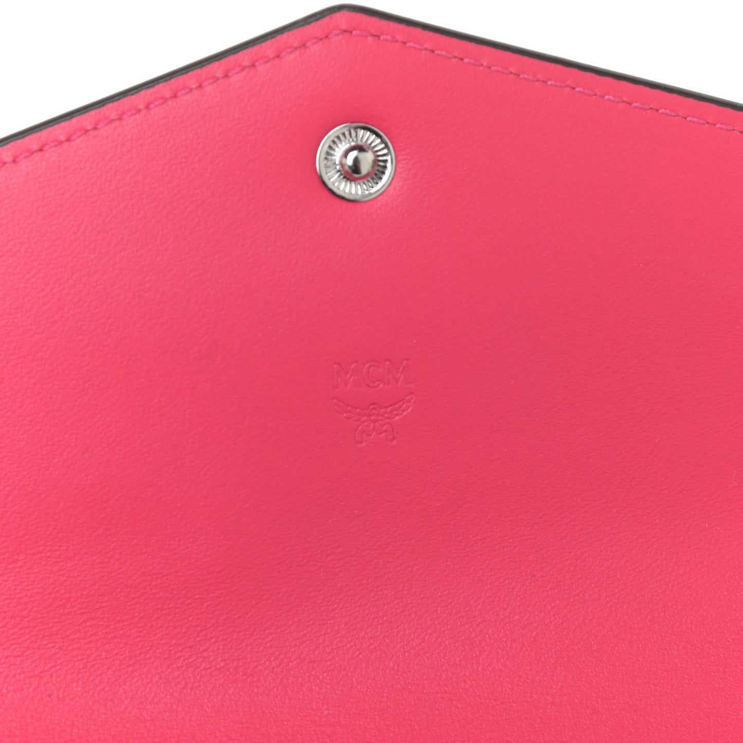 Patent Monogram Continental Flap Wallet Love Potion