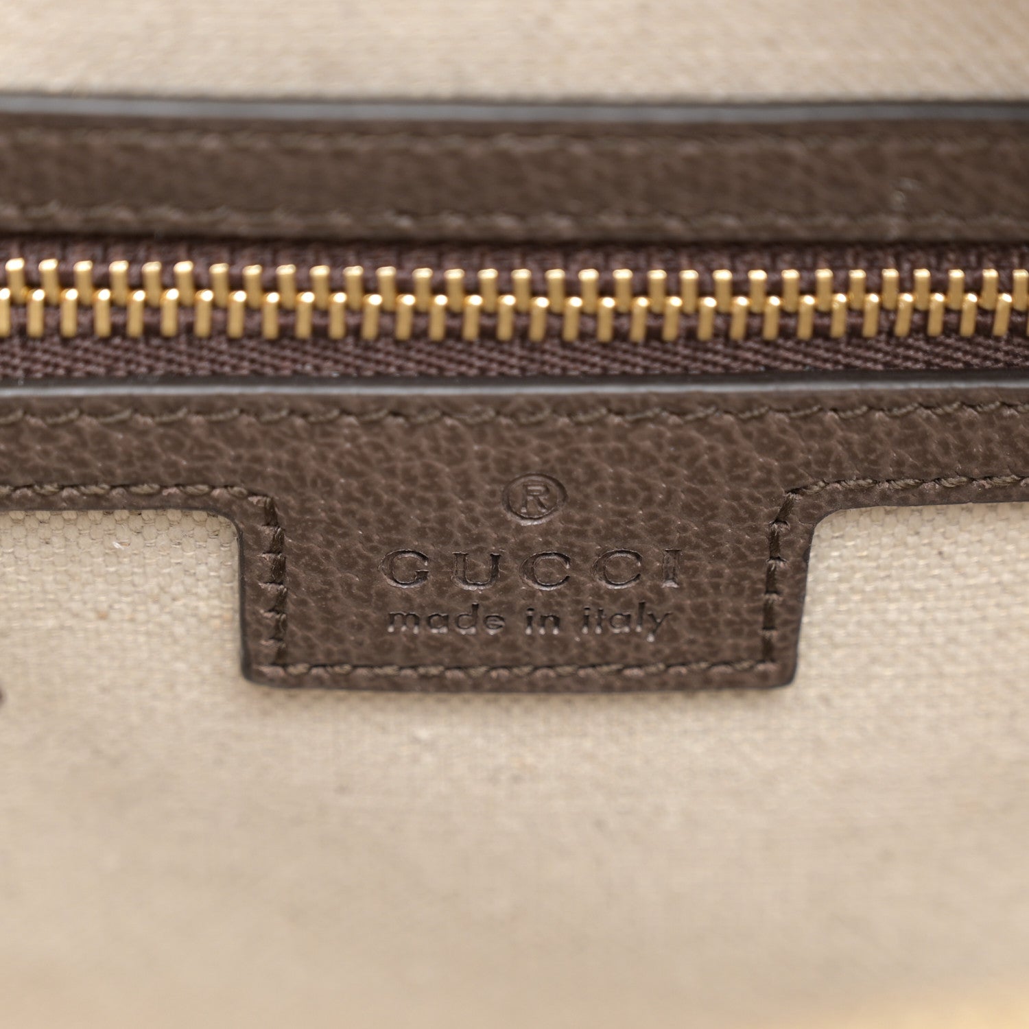 Gucci GG Supreme Monogram Web Small Ophidia Top Handle Bag Beige Ebony 6 of 10