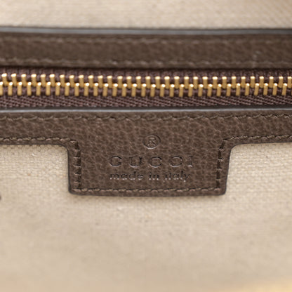 Gucci GG Supreme Monogram Web Small Ophidia Top Handle Bag Beige Ebony 6 of 10