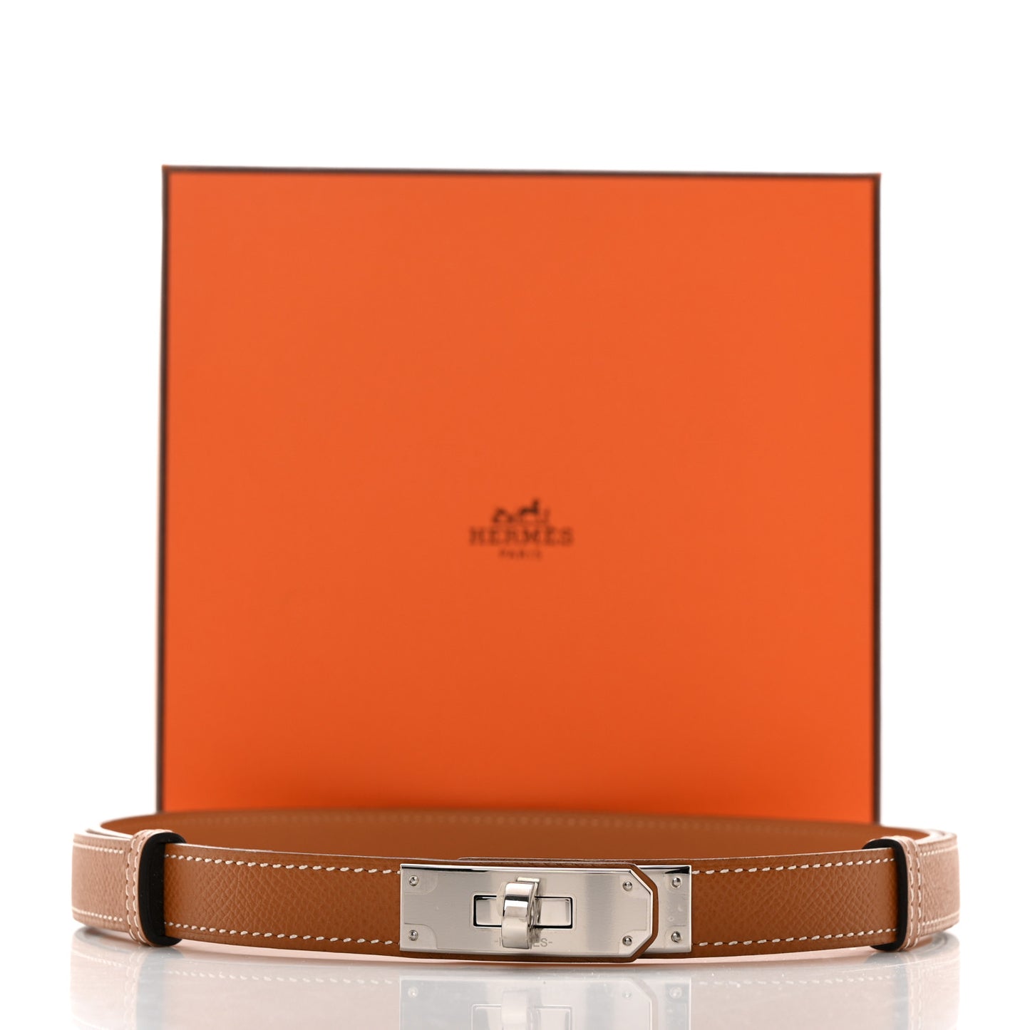 Epsom Kelly Belt Gold