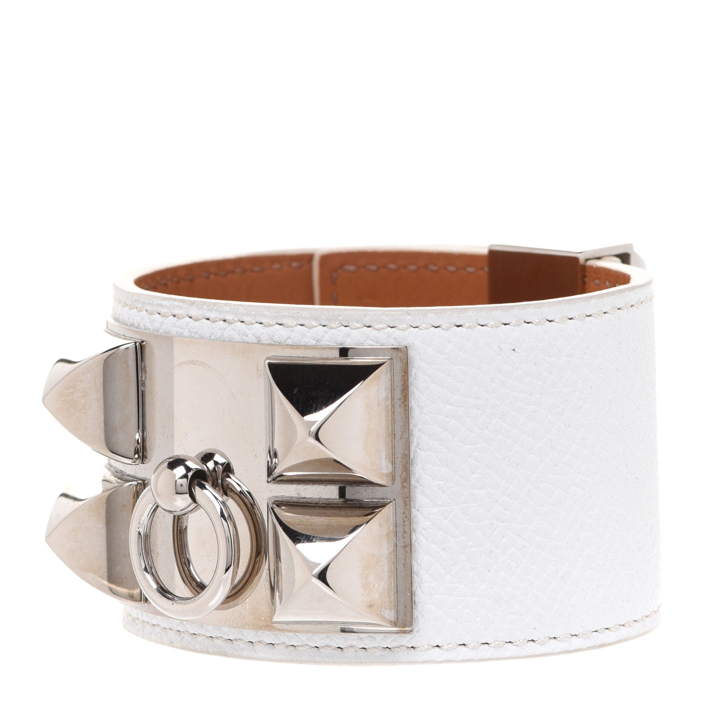 Epsom Collier de Chien CDC Bracelet S White
