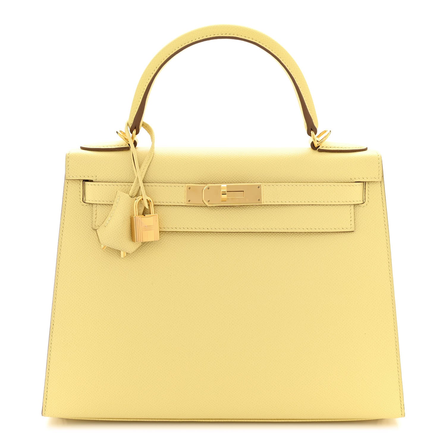 Hermes Epsom Kelly Sellier 28 Jaune Poussin 1 of 11
