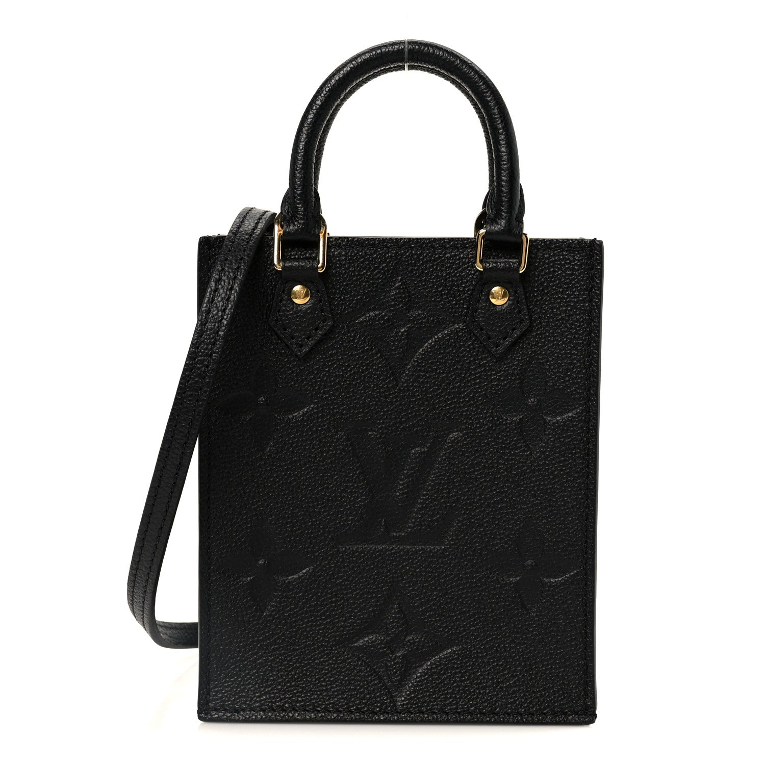 Louis Vuitton Empreinte Monogram Giant Petit Sac Plat Black 1 of 11