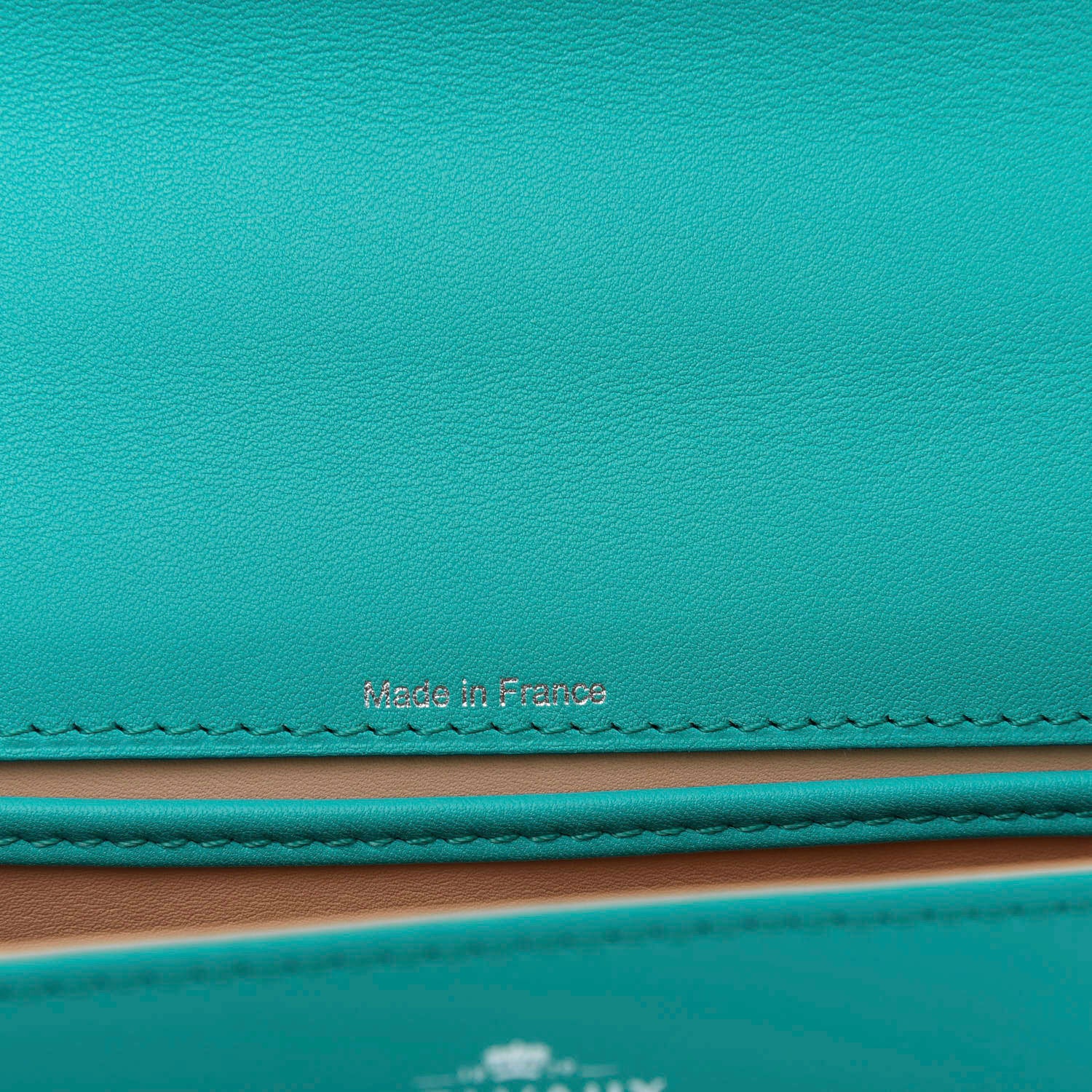 Delvaux Smooth Calfskin Mini Tempete Satchel Turquoise 13 of 15