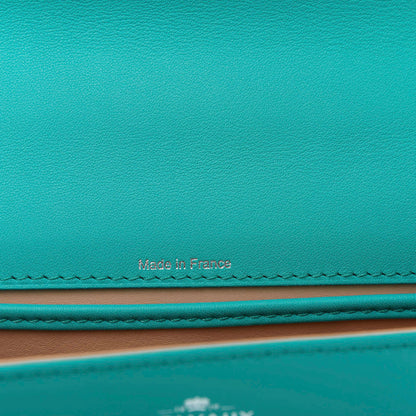 Delvaux Smooth Calfskin Mini Tempete Satchel Turquoise 13 of 15