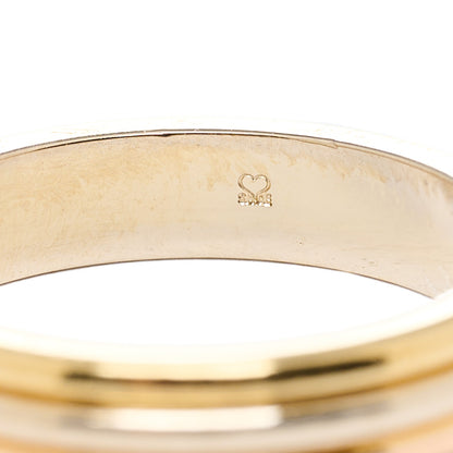 Cartier 18K Pink White Yellow Gold 3.8mm Trinity Wedding Band Ring 51 5.75 4 of 6