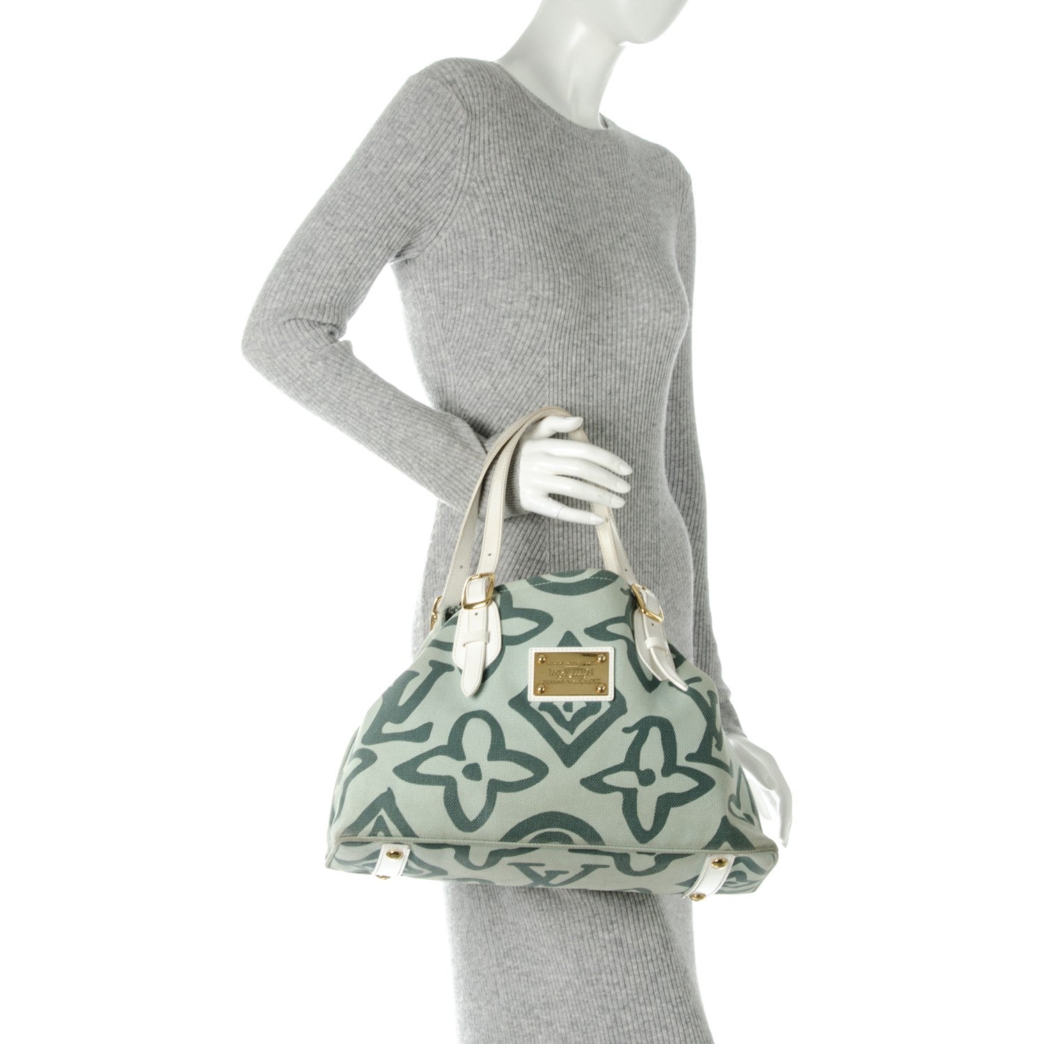 Louis Vuitton Tahitienne Cabas PM Menthe 2 of 8