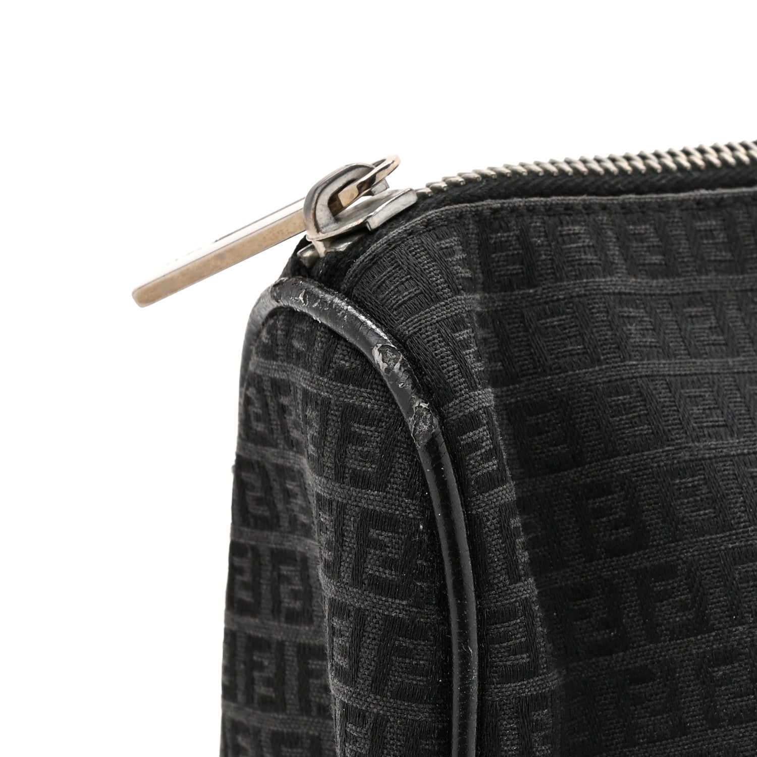 Fendi Zucchino Pochette Black 10 of 11