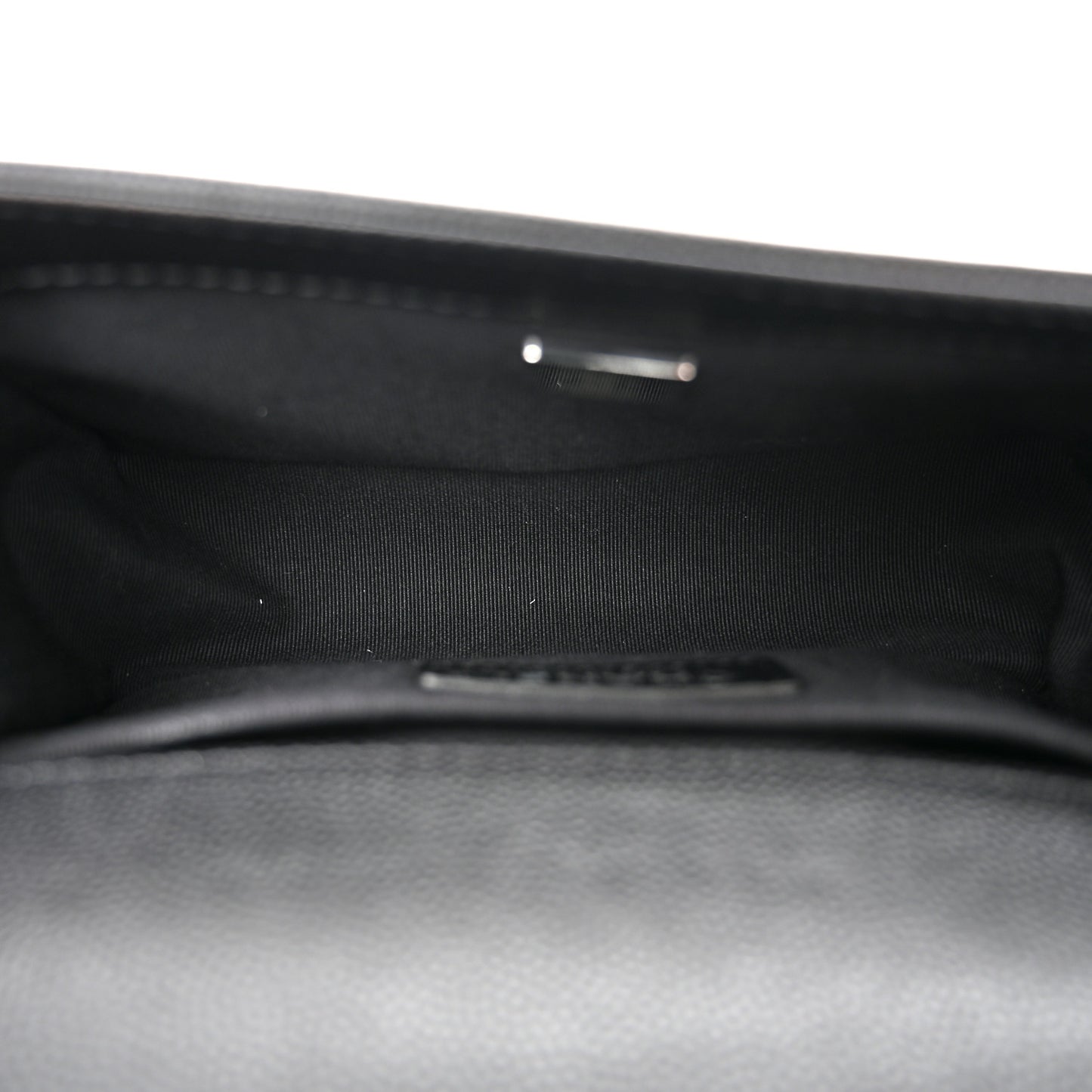 Caviar Quilted Small Boy Flap Black