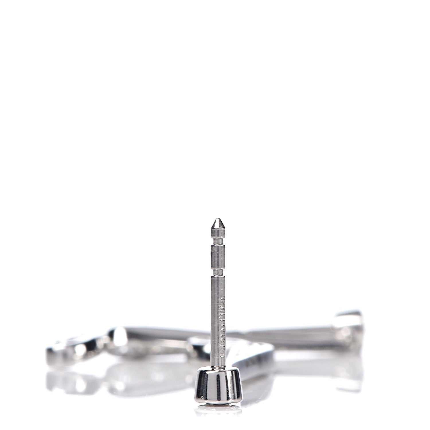 Tiffany Platinum Diamond Jazz Drop Earrings 4 of 5