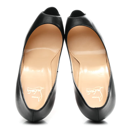 Christian Louboutin Kid Troca 140 Pumps 40.5 Black 4 of 18