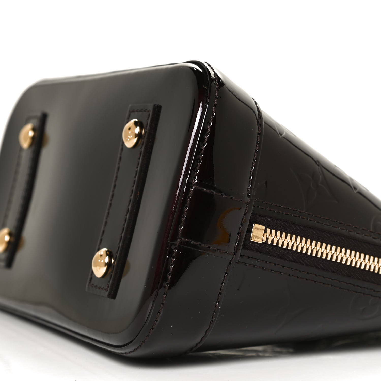 Louis Vuitton Vernis Alma BB Amarante 8 of 8