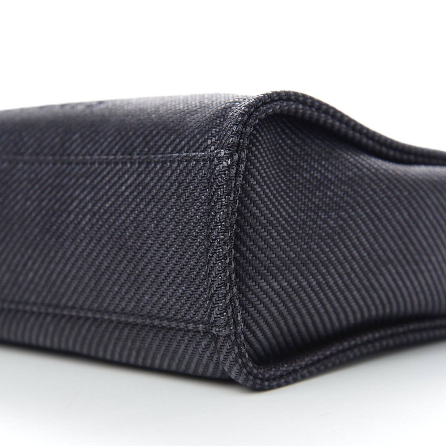 Canvas Mini Deauville Tote Black