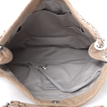 Chanel Iridescent Calfskin Small Sea Hit Tote Beige 5 of 18