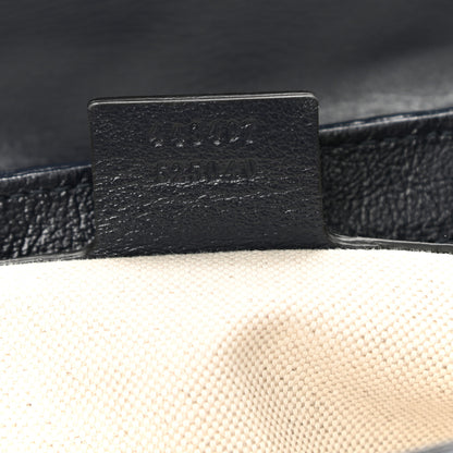 Gucci Monogram Multicolor Matelasse Diagonal Small GG Marmont Shoulder Bag Light Blue 7 of 9