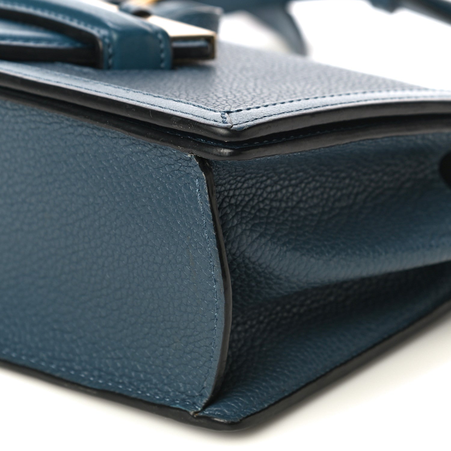 Loewe Calfskin Mini Barcelona Shoulder Bag Navy 8 of 14