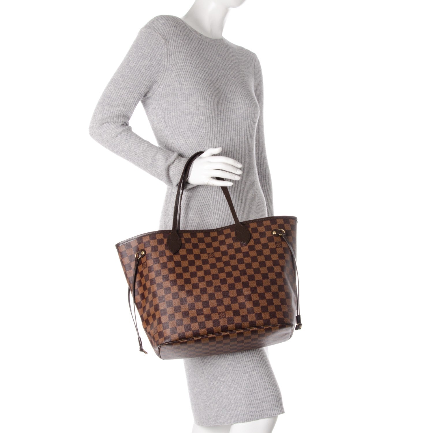 Louis Vuitton Damier Ebene Neo Neverfull MM 2 of 10