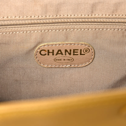 Chanel Caviar Tortoise CC Backpack Yellow 6 of 11