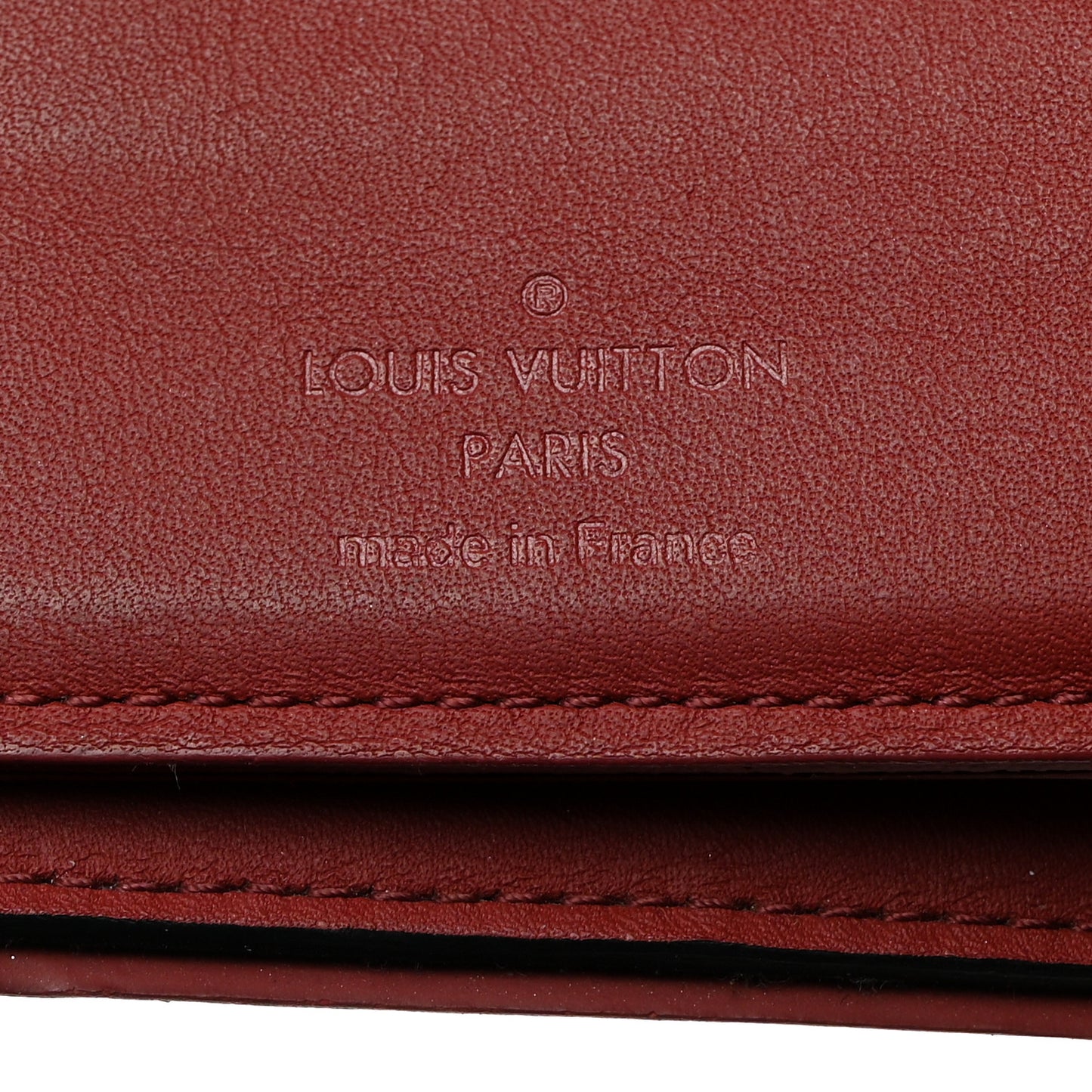 Damier Graphite Brazza Wallet Bordeaux