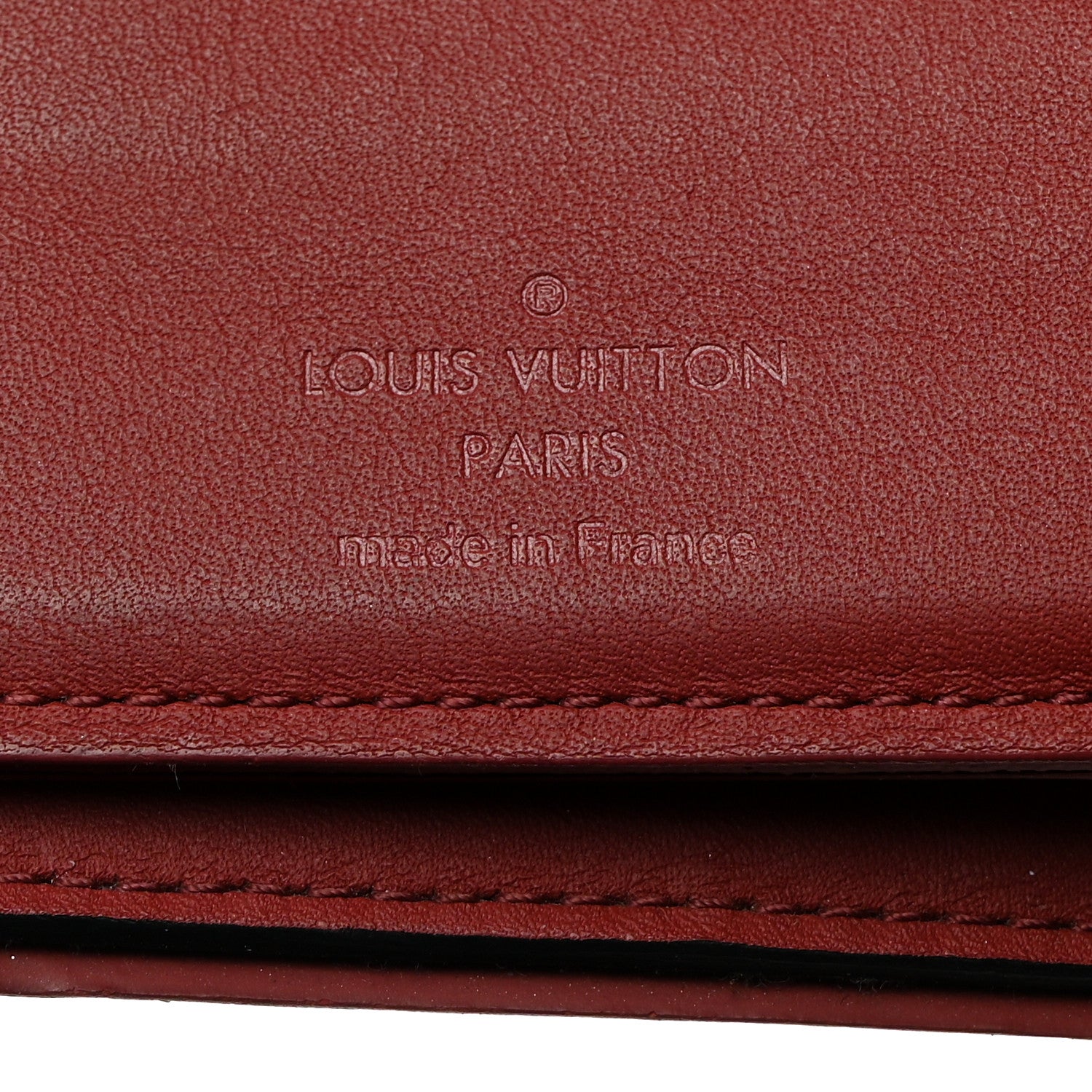 Louis Vuitton Damier Graphite Brazza Wallet Bordeaux 6 of 7