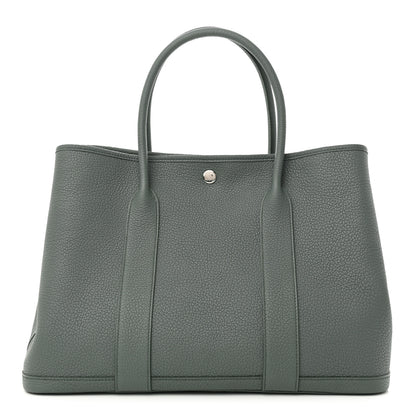 Hermes Vache Country Garden Party 36 MM Vert Amande 1 of 13