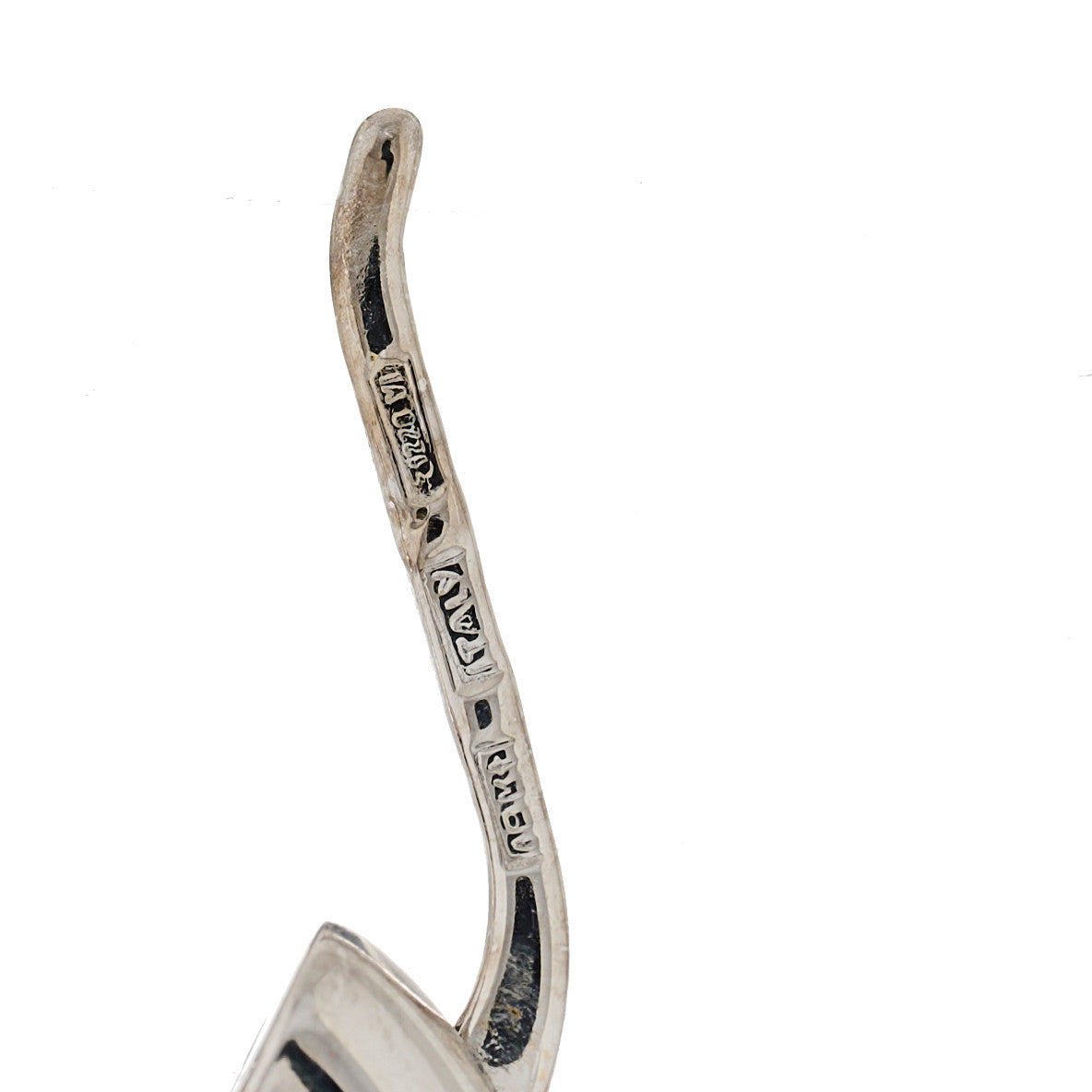 Roberto Coin 18K White Gold Mini Hoop Earrings 3 of 3