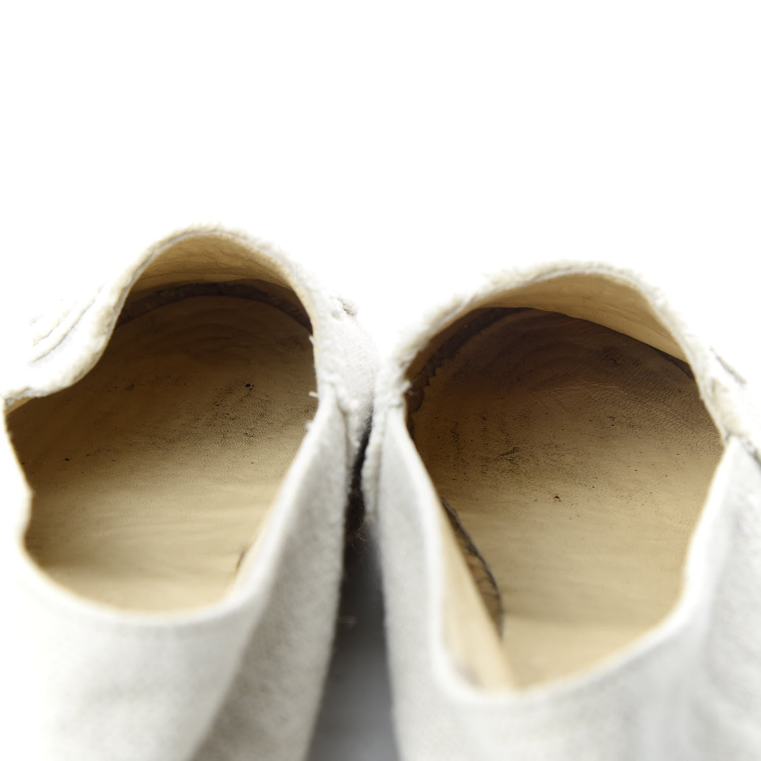 Chanel Linen CC Espadrilles 39 Beige Black 5 of 11