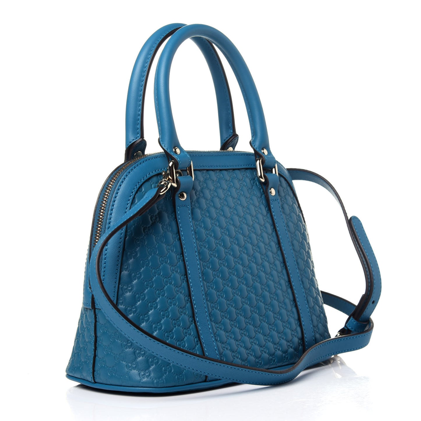 Microguccissima Mini Dome Bag Deep Cobalt