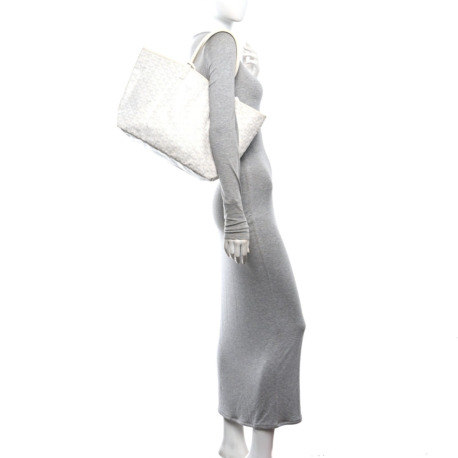 Goyard Goyardine Saint Louis PM White 2 of 11