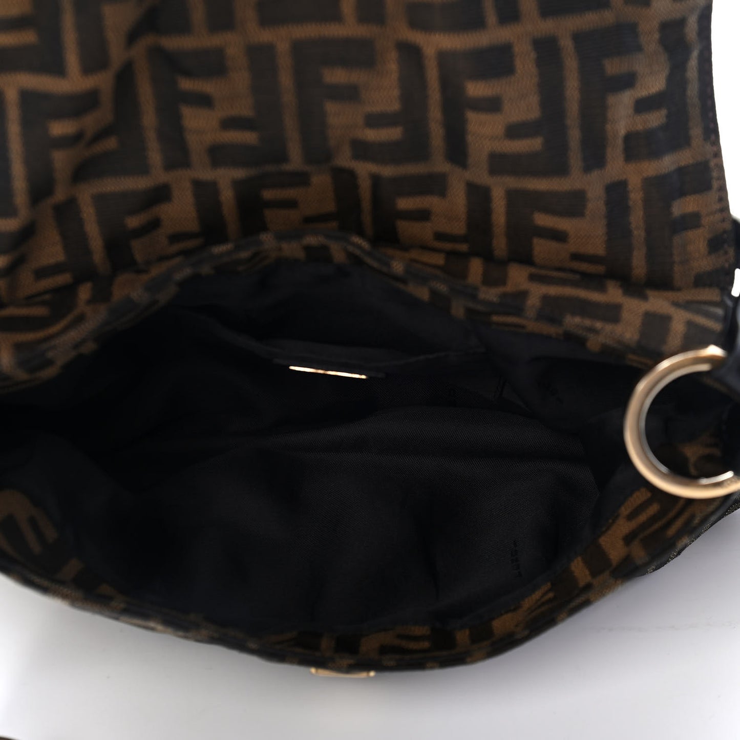 Zucca Sequin Small Chef Shoulder Bag Tobacco