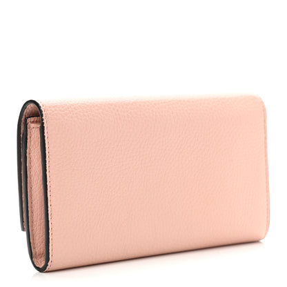 Gucci Calfskin Animalier Continental Wallet Porcelain Rose 3 of 8