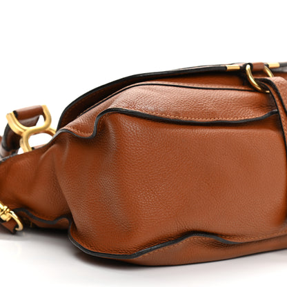 Chloe Calfskin Medium Marcie Satchel Tan 9 of 22