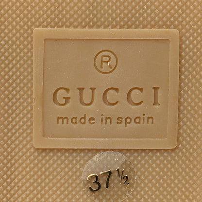 Gucci Nappa Matelasse GG Marmont Espadrille Slippers 37.5 Great White 8 of 8
