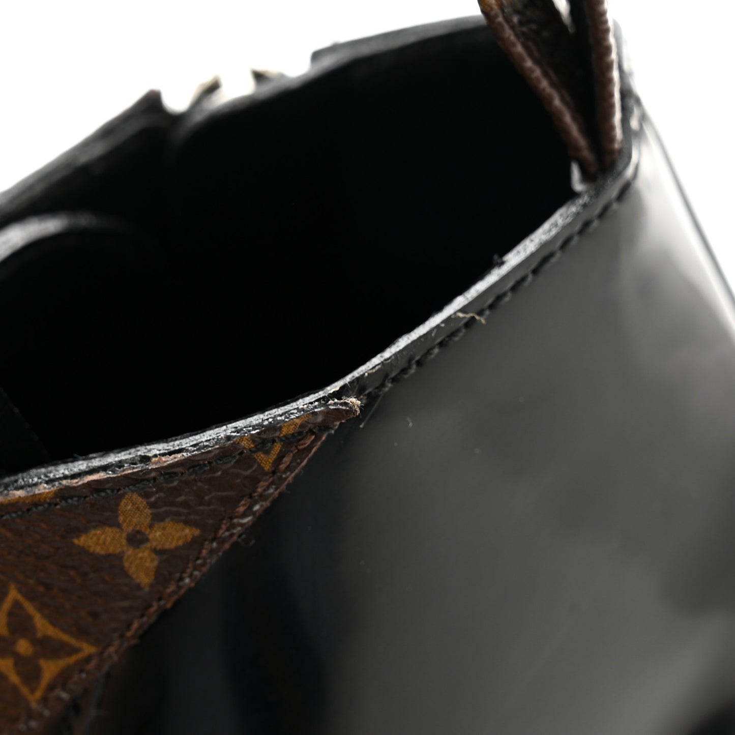 Patent Calfskin Star Trail Ankle Boots 37.5 Black