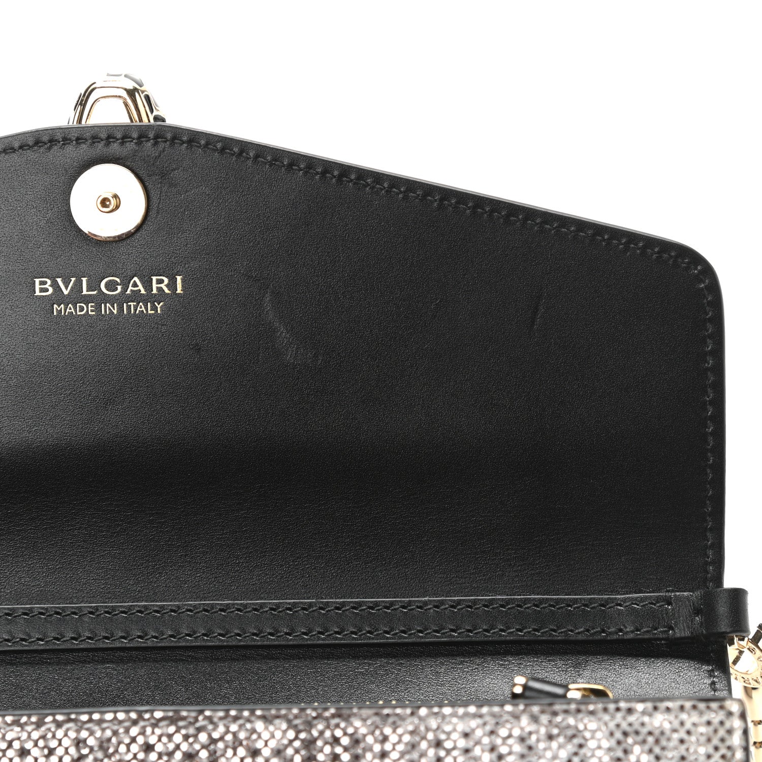 Bulgari Karung Serpenti Forever Chain Wallet Opal 12 of 23