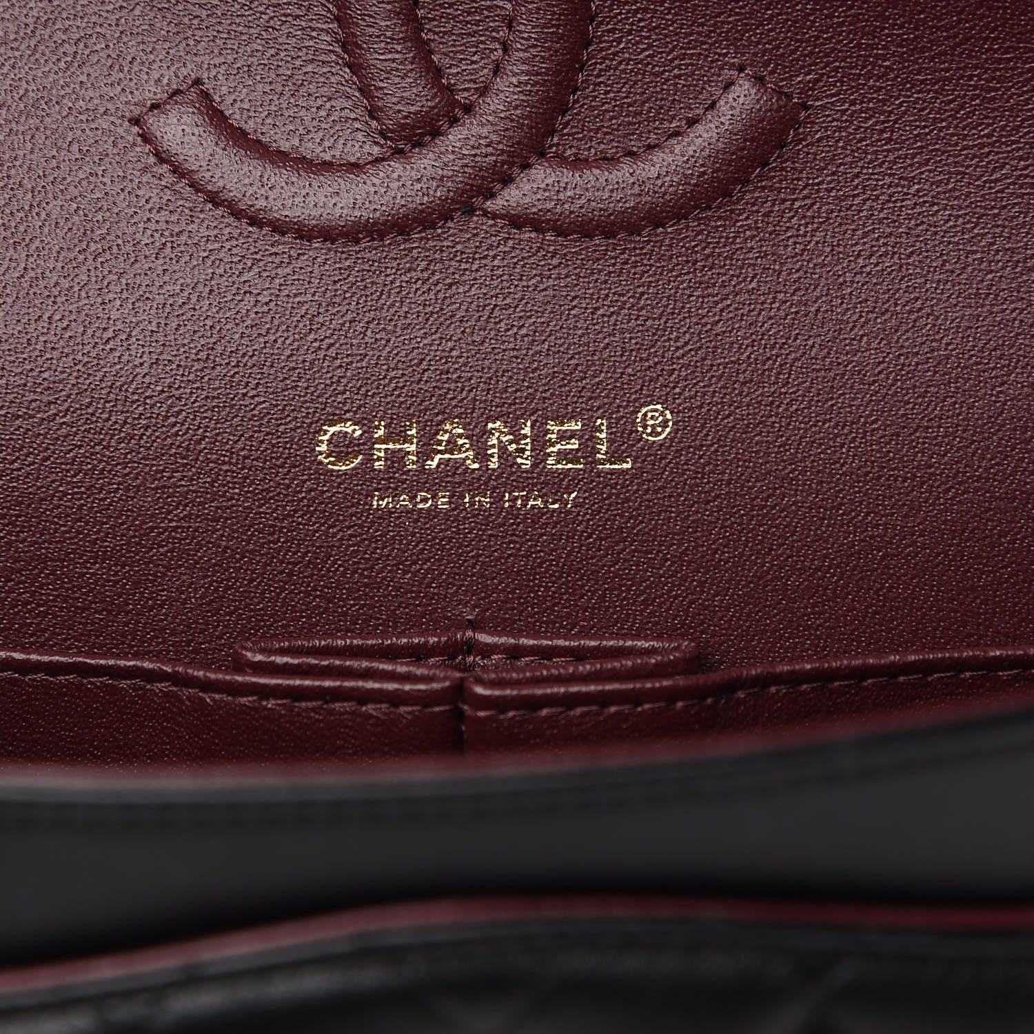 Chanel Lambskin Quilted Medium Double Flap Black 5 of 15