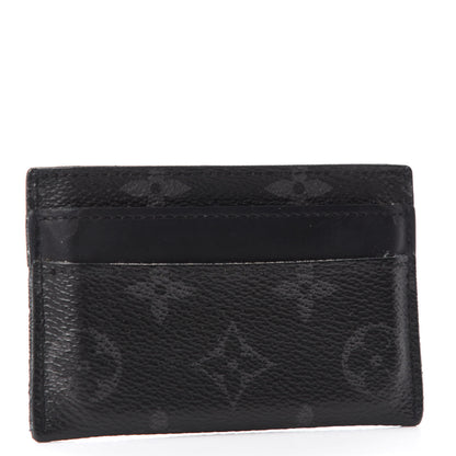 Louis Vuitton Monogram Eclipse Porte-Cartes Double Card Holder 3 of 7