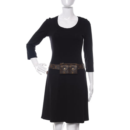 Louis Vuitton Monogram Pochette Duo Belt 90 36 2 of 13