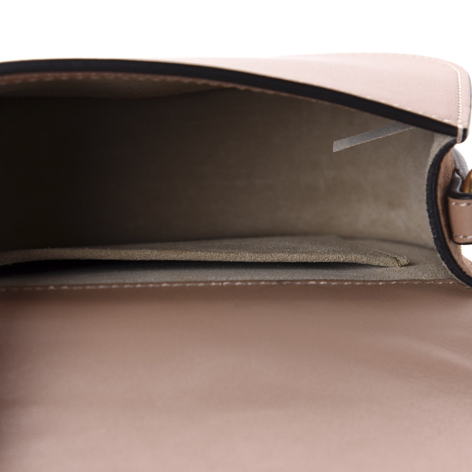Chloe Calfskin Suede Small Nile Bracelet Bag Biscotti Beige 5 of 11