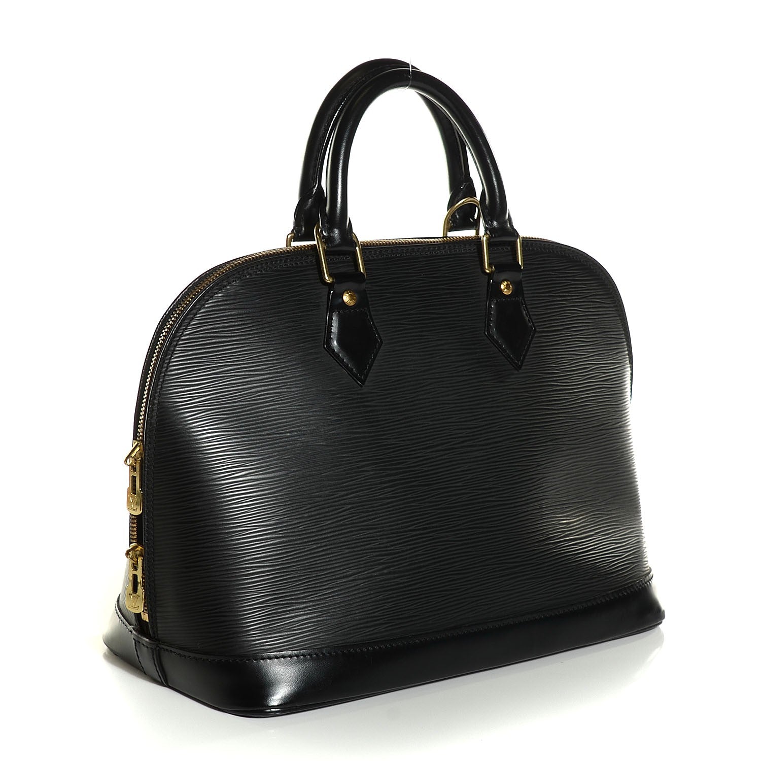Louis Vuitton Epi Alma PM Black 3 of 7