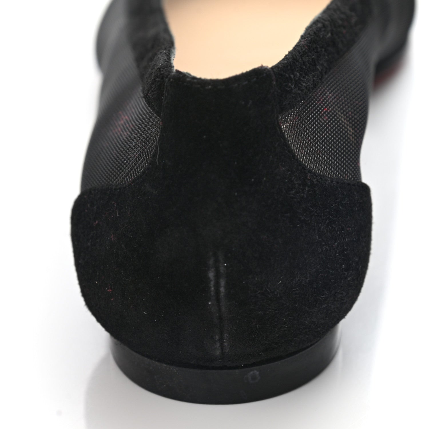 Christian Louboutin Veau Velours Rete Galativi Flats 35.5 Black 9 of 9