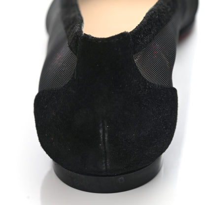 Christian Louboutin Veau Velours Rete Galativi Flats 35.5 Black 9 of 9