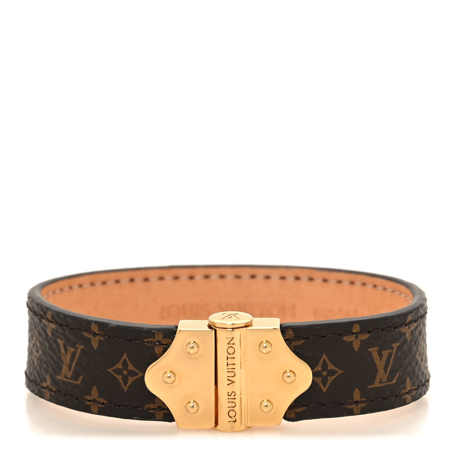 Louis Vuitton Monogram Nano Bracelet 17 1 of 6