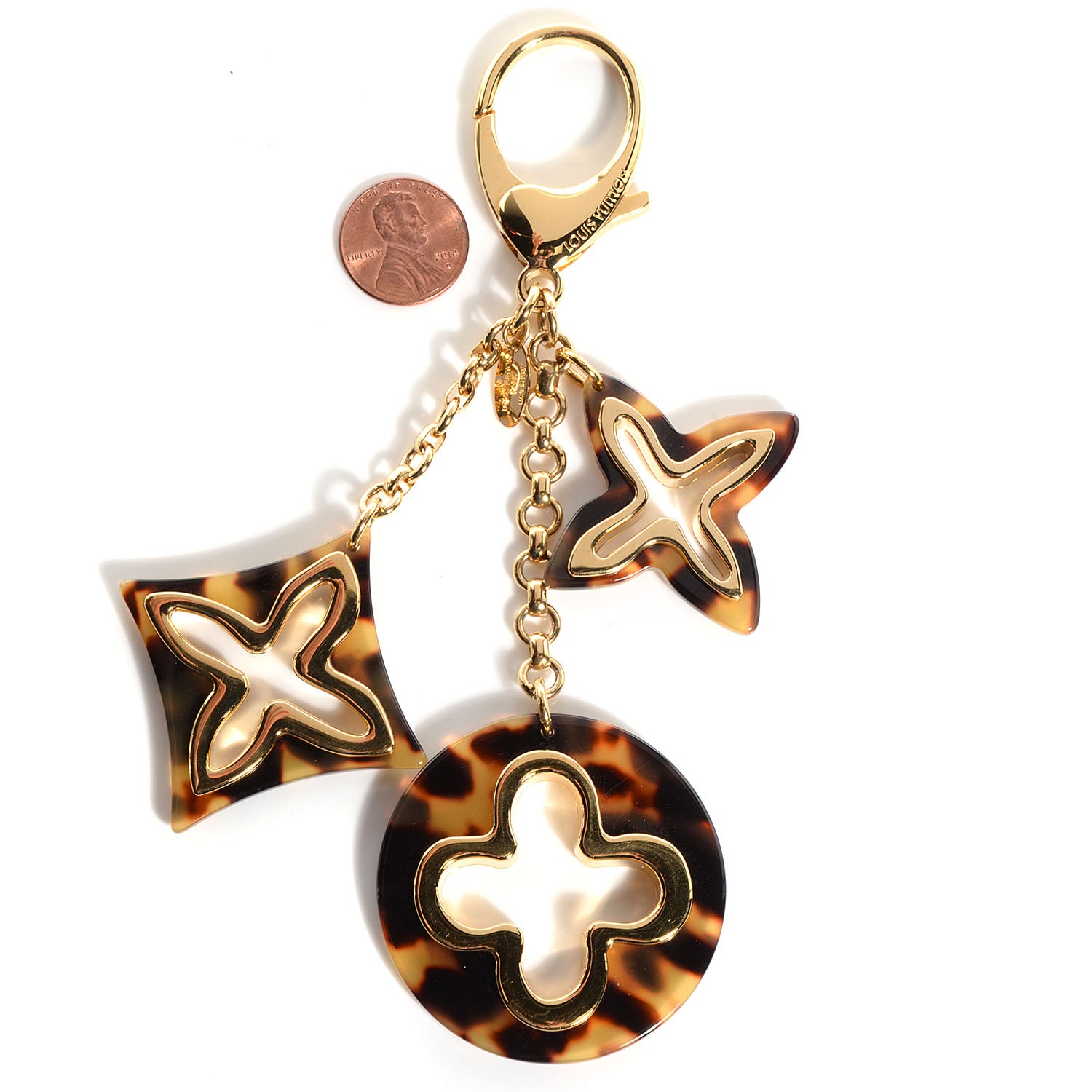 Louis Vuitton Insolence Bag Charm Ecaille 2 of 6